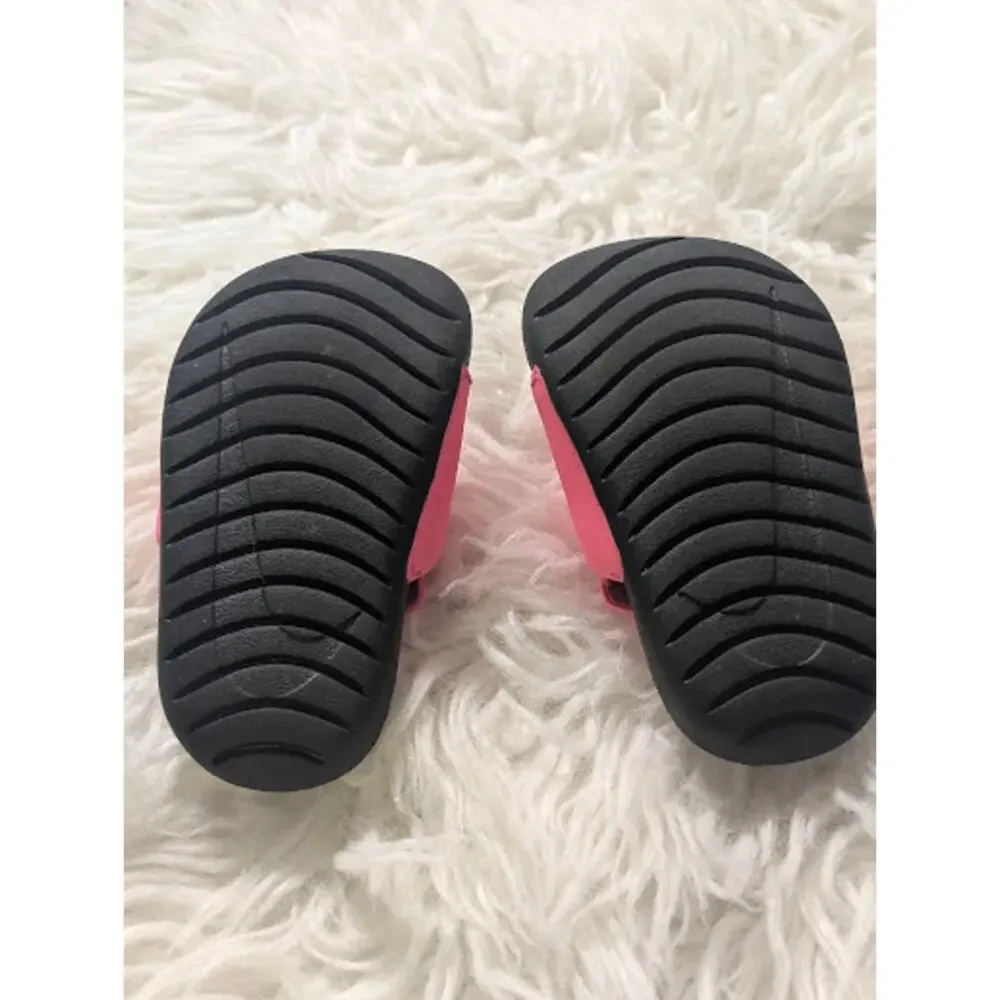 NIKE Kawa Baby/Toddler Slides Pink size 4C Summer Beach Vacation
